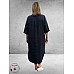 No.1 By OX Tuniek-Jurk Linnen Dark Navy Blue